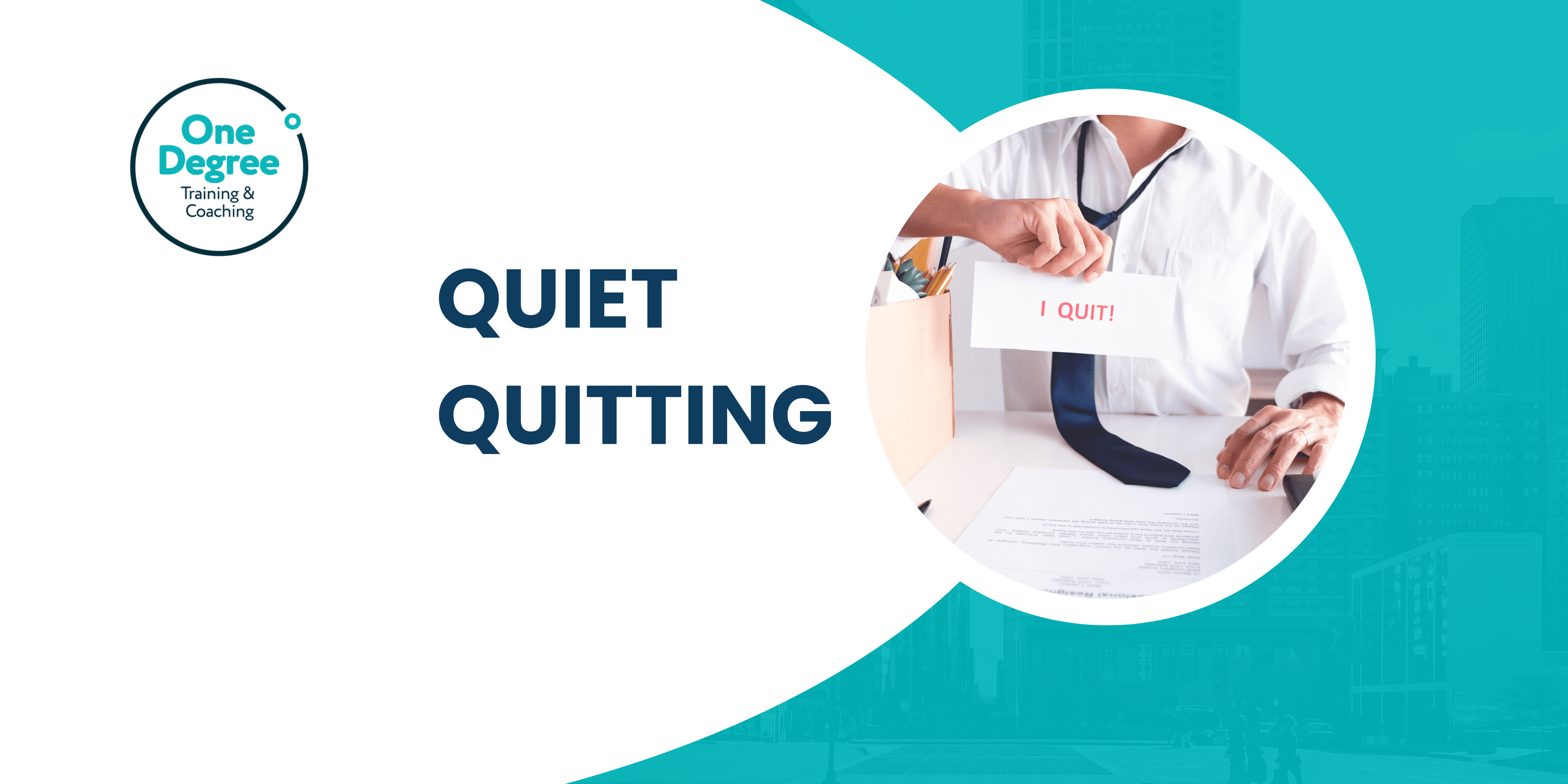 Quiet Quitting: A Poor Attitude, or a Failure of Leadership?